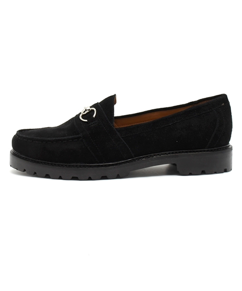 WHO'S WHO gallery(フーズフーギャラリー)の「【BOYMAN】ローファースエード(ドレスシューズ・メンズ・ブラック・26/27/26.5cm/25.5cm)」の5枚目の写真