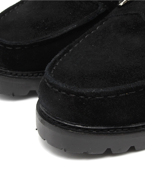 WHO'S WHO gallery(フーズフーギャラリー)の「【BOYMAN】ローファースエード(ドレスシューズ・メンズ・ブラック・26/27/26.5cm/25.5cm)」の8枚目の写真
