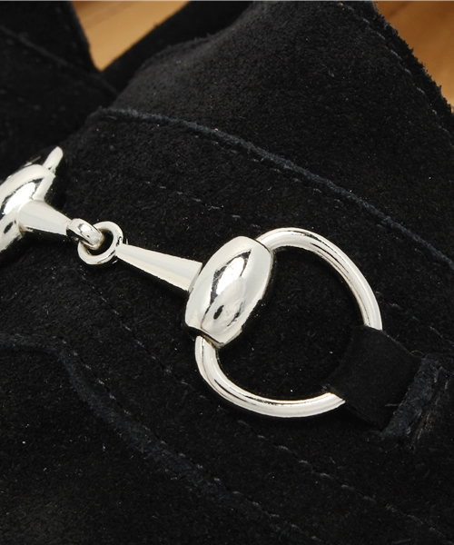 WHO'S WHO gallery(フーズフーギャラリー)の「【BOYMAN】ローファースエード(ドレスシューズ・メンズ・ブラック・26/27/26.5cm/25.5cm)」の3枚目の写真