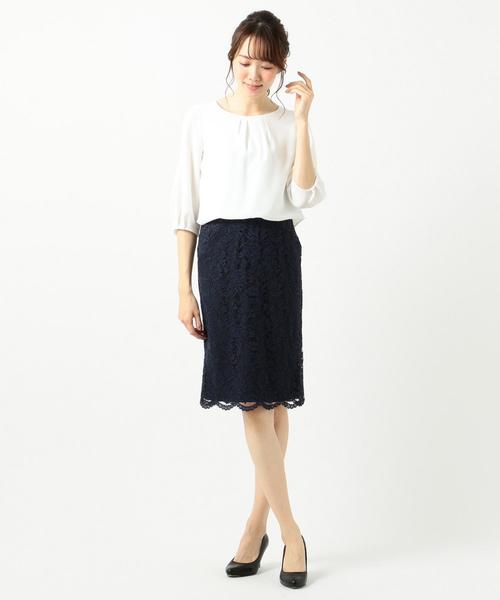 ANY(エニィ)の「【セレモニー】レース&シフォン ワンピース(ワンピース・レディース・ブラック系/ネイビー系・1/2/3)」の22枚目の写真