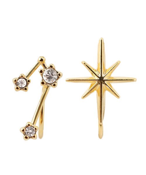 ANEMONE（アネモネ）の「ビジューが紡ぐ星座イヤリング（イヤリング・レディース・B/J/D/L/C/K/A/I/G/E/F/H・FREE）」の13枚目の写真