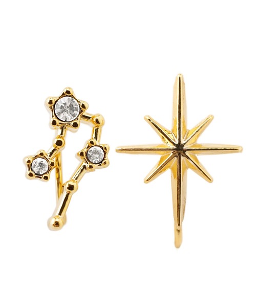 ANEMONE（アネモネ）の「ビジューが紡ぐ星座イヤリング（イヤリング・レディース・B/J/D/L/C/K/A/I/G/E/F/H・FREE）」の20枚目の写真