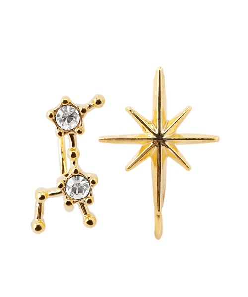 ANEMONE（アネモネ）の「ビジューが紡ぐ星座イヤリング（イヤリング・レディース・B/J/D/L/C/K/A/I/G/E/F/H・FREE）」の16枚目の写真