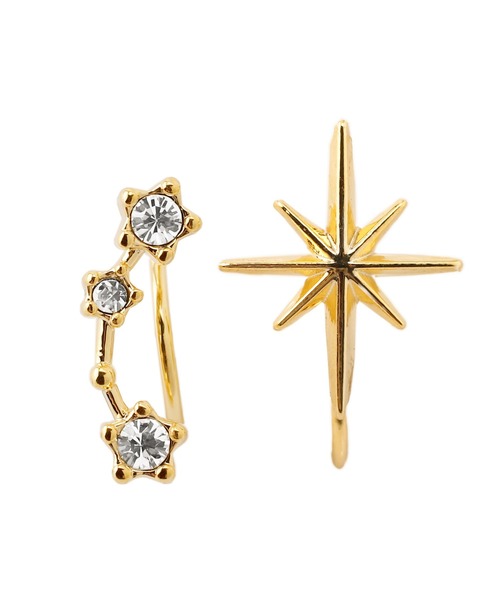 ANEMONE（アネモネ）の「ビジューが紡ぐ星座イヤリング（イヤリング・レディース・B/J/D/L/C/K/A/I/G/E/F/H・FREE）」の21枚目の写真