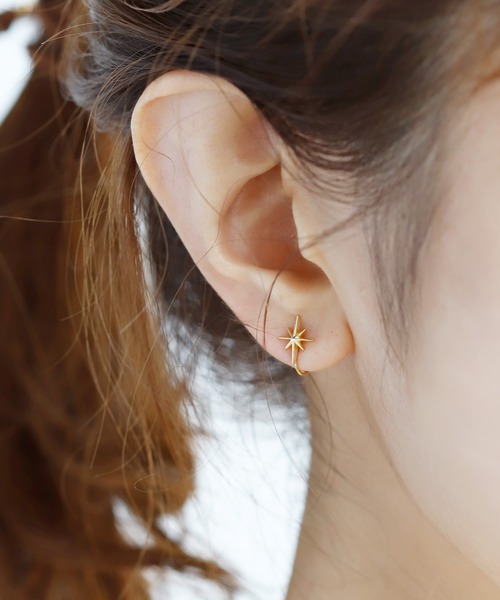 ANEMONE（アネモネ）の「ビジューが紡ぐ星座イヤリング（イヤリング・レディース・B/J/D/L/C/K/A/I/G/E/F/H・FREE）」の15枚目の写真