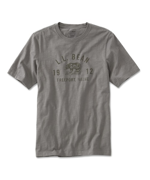 L.L.Bean（エルエルビーン）の「レイクウォッシュ・オーガニック・コットン・グラフィック・ティ ジャパン・フィット（Tシャツ/カットソー・メンズ・インディゴブルー/アイボリー/グレー/ホワイト系その他/ダークグリーン/ブルー系その他/ホワイト系その他2/グレー系その他/ブルー系その他2/ブルー系その他3/エメラルド/ホワイト系その他3/ホワイト系その他4/ホワイト系その他5/グリーン/グリーン系1/ブルー系その他4/グレー系その他2/グレー系その他3/グレー系その他4/ホワイト/ネイビー系1/ネイビー系/ダークグリーン系/ダークグリーン系1/ダークインディゴブルー/ライトブルー/ホワイト系1/ホワイト系/ブルー系その他5/ネイビー系2/ホワイト系2/ダークグリーン系2/ネイビー系3/ホワイト系3/ダークグリーン系3/グレー系その他5・SMALL/MEDIUM/LARGE/X-LARGE/XX-LARGE）」の13枚目の写真