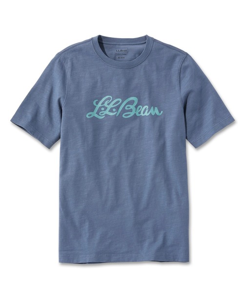 L.L.Bean(エルエルビーン)の「レイクウォッシュ・オーガニック・コットン・グラフィック・ティ ジャパン・フィット(Tシャツ/カットソー・メンズ・インディゴブルー/アイボリー/グレー/ホワイト系その他/ダークグリーン/ブルー系その他/ホワイト系その他2/グレー系その他/ブルー系その他2/ブルー系その他3/エメラルド/ホワイト系その他3/ホワイト系その他4/ホワイト系その他5/グリーン/グリーン系1/ブルー系その他4/グレー系その他2/グレー系その他3/グレー系その他4/ホワイト/ネイビー系1/ネイビー系/ダークグリーン系/ダークグリーン系1/ダークインディゴブルー/ライトブルー/ホワイト系1/ホワイト系/ブルー系その他5/ネイビー系2/ホワイト系2/ダークグリーン系2/ネイビー系3/ホワイト系3/ダークグリーン系3/グレー系その他5・SMALL/MEDIUM/LARGE/X-LARGE/XX-LARGE)」の1枚目の写真