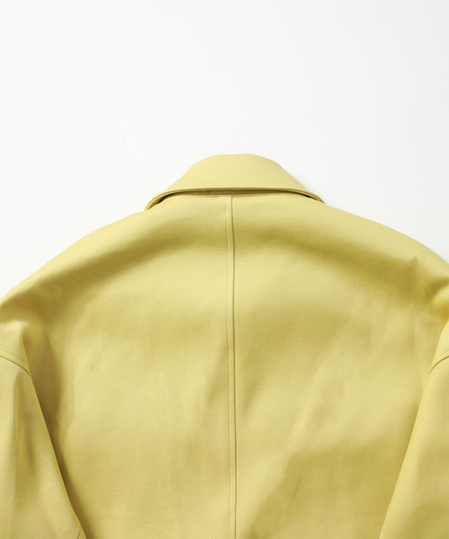 liberum(リベルム)の「【LIBERUM】コットンユーティリティージャケット/2020AW CO04(テーラードジャケット・メンズ・ブラック/ライム・1)」の19枚目の写真