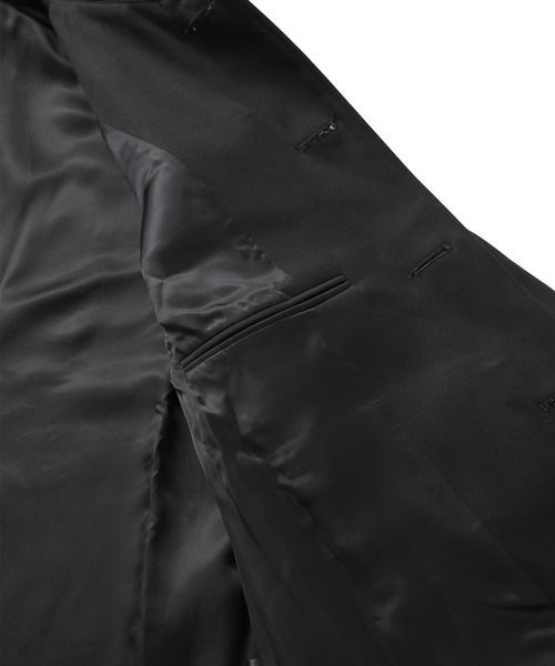 liberum(リベルム)の「【LIBERUM】コットンユーティリティージャケット/2020AW CO04(テーラードジャケット・メンズ・ブラック/ライム・1)」の6枚目の写真