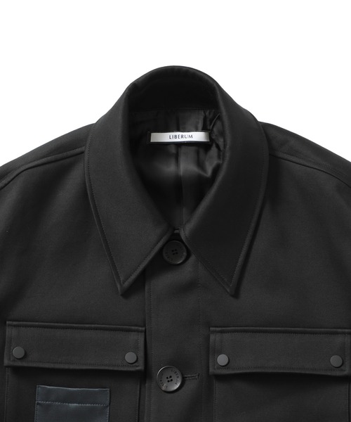 liberum(リベルム)の「【LIBERUM】コットンユーティリティージャケット/2020AW CO04(テーラードジャケット・メンズ・ブラック/ライム・1)」の11枚目の写真