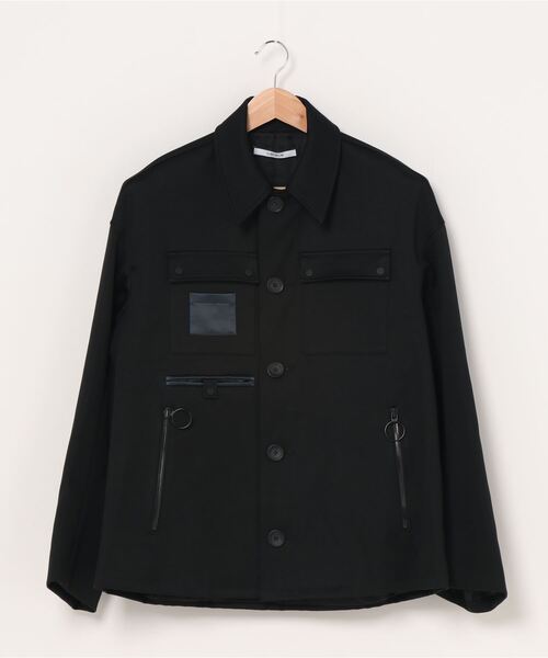 liberum(リベルム)の「【LIBERUM】コットンユーティリティージャケット/2020AW CO04(テーラードジャケット・メンズ・ブラック/ライム・1)」の3枚目の写真