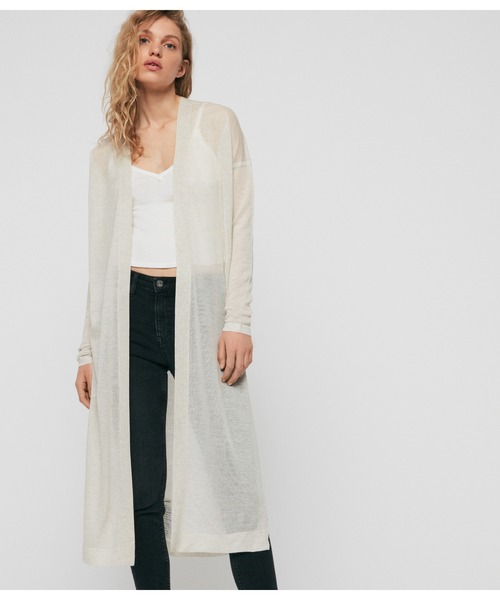 セール Fleur Cardigan フルール カーディガン Tシャツ カットソー Allsaints オールセインツ のファッション通販 Zozotown