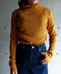 FUN.TRINITY | フリルプチハイニット(ニット/セーター)