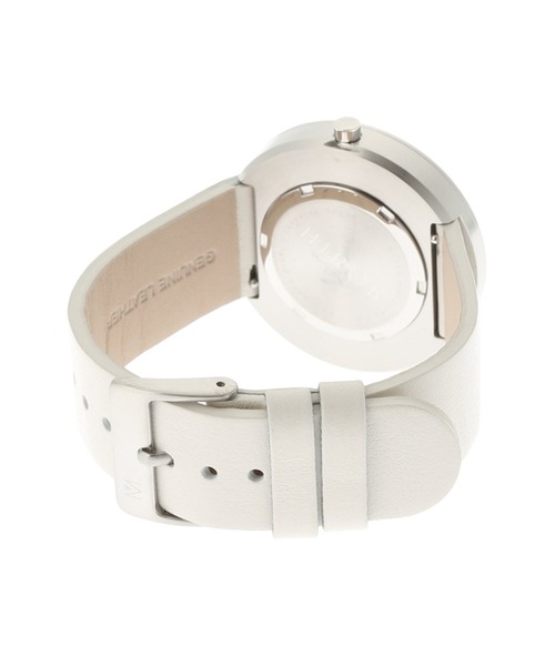 Mavenwatches(マベンウォッチズ)の「MAVEN KOMOREBI OFFWHITE 40mm(アナログ腕時計・メンズ・シルバー/ピンク・FREE)」の8枚目の写真