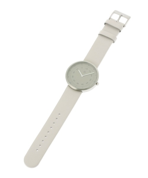Mavenwatches(マベンウォッチズ)の「MAVEN KOMOREBI OFFWHITE 40mm(アナログ腕時計・メンズ・シルバー/ピンク・FREE)」の6枚目の写真