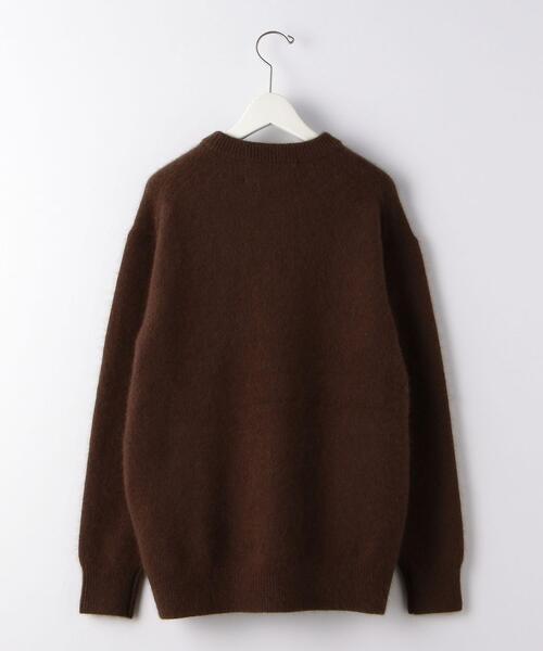 green label relaxing（グリーンレーベルリラクシング）の「SC ハミルトン / RCN クルーネック ニット（ニット/セーター・メンズ・ワインレッド/ターコイズブルー/ダークブラウン/ベージュ/オリーブ・MEDIUM/X-LARGE/LARGE/SMALL）」の14枚目の写真