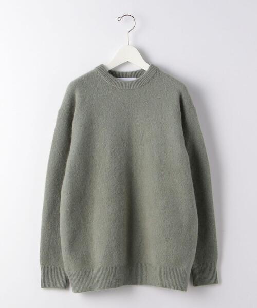 green label relaxing（グリーンレーベルリラクシング）の「SC ハミルトン / RCN クルーネック ニット（ニット/セーター・メンズ・ワインレッド/ターコイズブルー/ダークブラウン/ベージュ/オリーブ・MEDIUM/X-LARGE/LARGE/SMALL）」の10枚目の写真