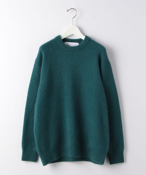 green label relaxing（グリーンレーベルリラクシング）の「SC ハミルトン / RCN クルーネック ニット（ニット/セーター・メンズ・ワインレッド/ターコイズブルー/ダークブラウン/ベージュ/オリーブ・MEDIUM/X-LARGE/LARGE/SMALL）」の12枚目の写真