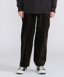 【UNISEX】ソフトサーモコーデュロイストレッチ ワイドパンツ