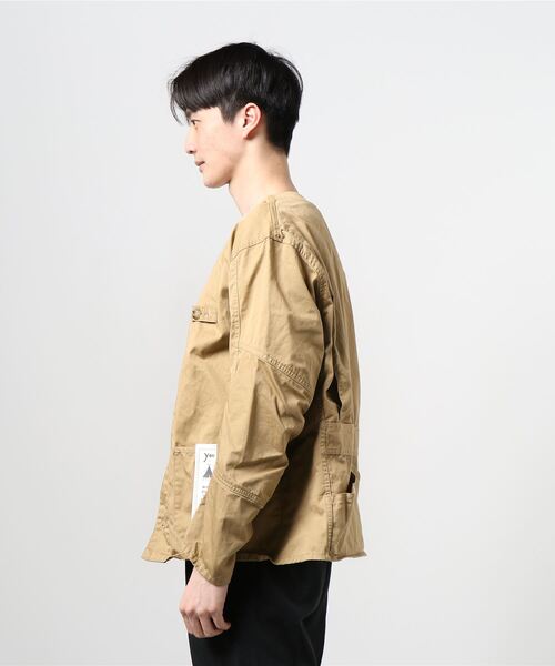 美品　CAL O LINE ING JACKET CAL O LINE（キャルオーライン）ING JACKET（BLACK）の通販