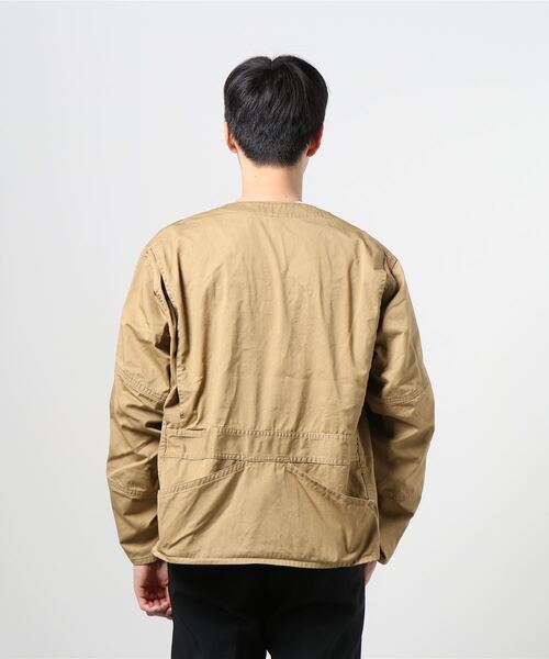 CAL O LINE ワークジャケット　ノーカラー CAL O LINE（キャルオーライン）の「【 CAL O LINE / キャル