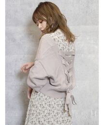 dazzlin | バッククロスクロップドカーディガン(カーディガン/ボレロ)