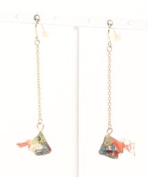 【倭物やカヤ】揺れ金魚ピアス