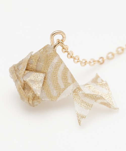 倭物やカヤ(ワモノヤカヤ)の「【倭物やカヤ】揺れ金魚ピアス(ピアス(両耳用)・レディース・レッド/ピンク/インディゴブルー/ブルー/その他/桜/ライトパープル/スミクロ/キナリ・FREE)」の15枚目の写真