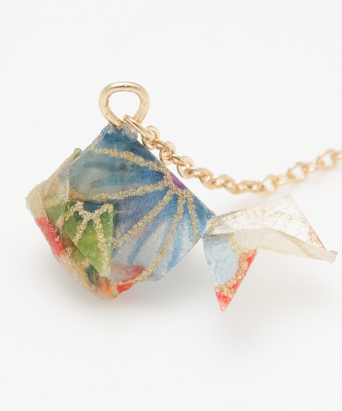 倭物やカヤ(ワモノヤカヤ)の「【倭物やカヤ】揺れ金魚ピアス(ピアス(両耳用)・レディース・レッド/ピンク/インディゴブルー/ブルー/その他/桜/ライトパープル/スミクロ/キナリ・FREE)」の19枚目の写真