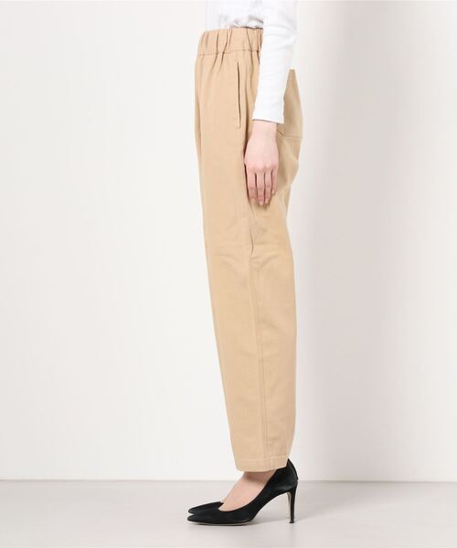 RIKKA FEMME(リッカファーム)の「【ムラサキスポーツ別注】RIKKA FEMME/リッカファム ルーズシルエット チノパンツ R21SS214(チノパンツ・レディース・ブラック/ベージュ/カーキ・M/L)」の5枚目の写真