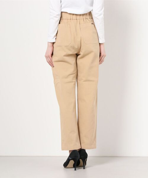 RIKKA FEMME(リッカファーム)の「【ムラサキスポーツ別注】RIKKA FEMME/リッカファム ルーズシルエット チノパンツ R21SS214(チノパンツ・レディース・ブラック/ベージュ/カーキ・M/L)」の4枚目の写真