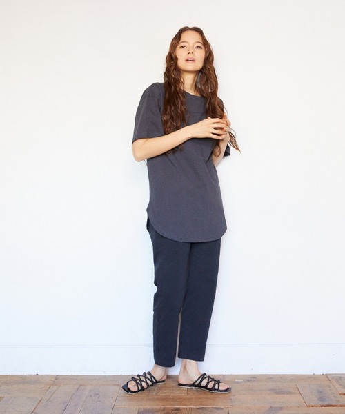 RIKKA FEMME(リッカファーム)の「【ムラサキスポーツ別注】RIKKA FEMME/リッカファム ルーズシルエット チノパンツ R21SS214(チノパンツ・レディース・ブラック/ベージュ/カーキ・M/L)」の10枚目の写真