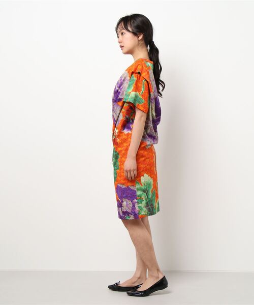 Vivienne Westwood RED 花柄ワンピース ほぼ未使用】Vivienne Westwood 花柄ワンピース - メルカリ