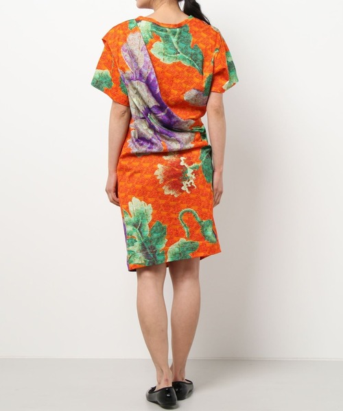 Vivienne Westwood RED 花柄ワンピース ほぼ未使用】Vivienne Westwood 花柄ワンピース - メルカリ