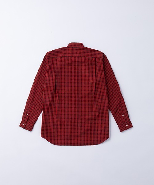 GDC（ジーディーシー）の「LOGO CHECK SHIRT（シャツ/ブラウス・メンズ・ホワイト/ブラック/レッド・SMALL/MEDIUM/LARGE）」の9枚目の写真