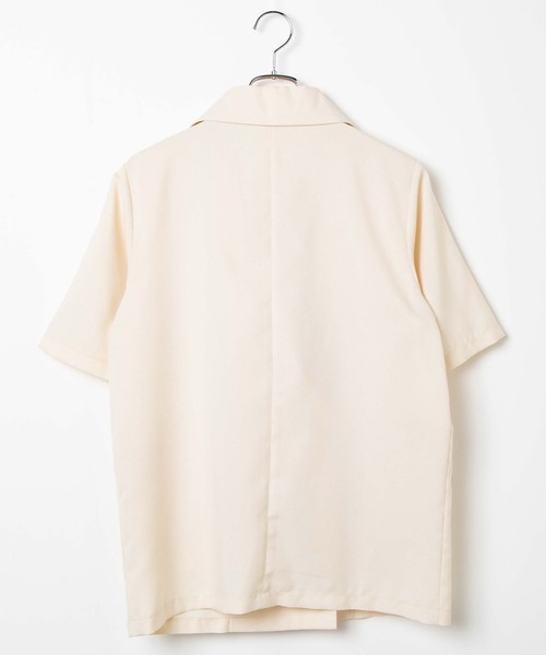 WEGO（ウィゴー）の「WEGO/リネンライクカラージャケット（テーラードジャケット・レディース・アイボリー/ベージュ系その他/ピンク・SMALL/MEDIUM）」の10枚目の写真