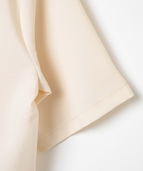 WEGO（ウィゴー）の「WEGO/リネンライクカラージャケット（テーラードジャケット・レディース・アイボリー/ベージュ系その他/ピンク・SMALL/MEDIUM）」の8枚目の写真