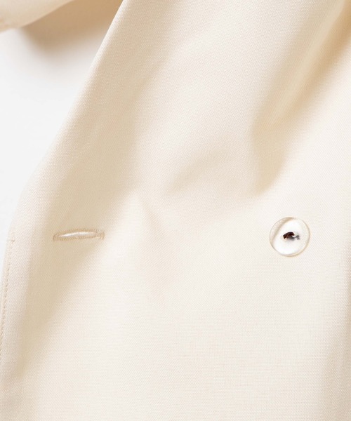WEGO（ウィゴー）の「WEGO/リネンライクカラージャケット（テーラードジャケット・レディース・アイボリー/ベージュ系その他/ピンク・SMALL/MEDIUM）」の13枚目の写真