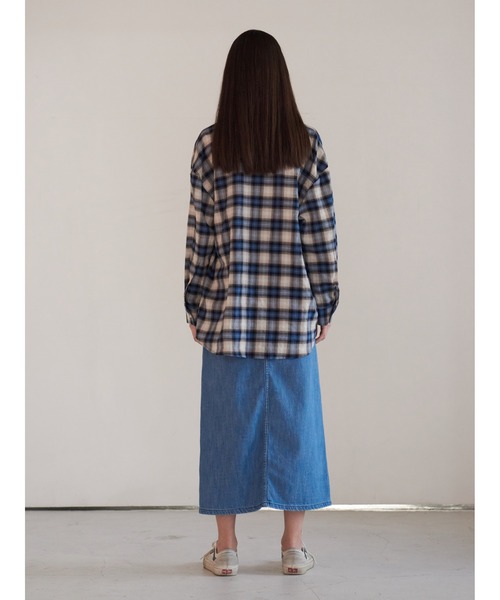 13MONTH（サーティーンマンス）の「【13month】PASTEL CHECK SHIRT（シャツ/ブラウス・メンズ・ブルー・M/L）」の11枚目の写真