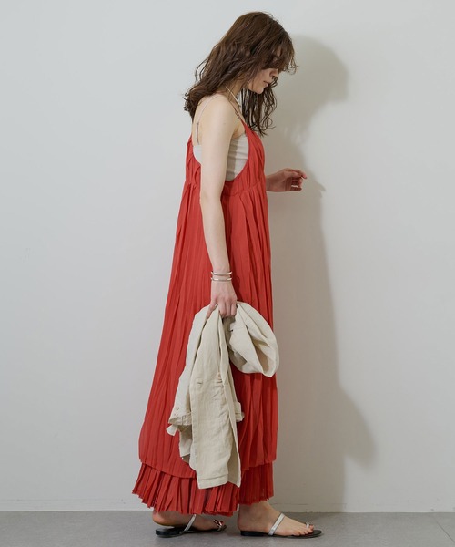 Whim Gazette（ウィムガゼット）の「【Col Pierrot】プリーツキャミ  