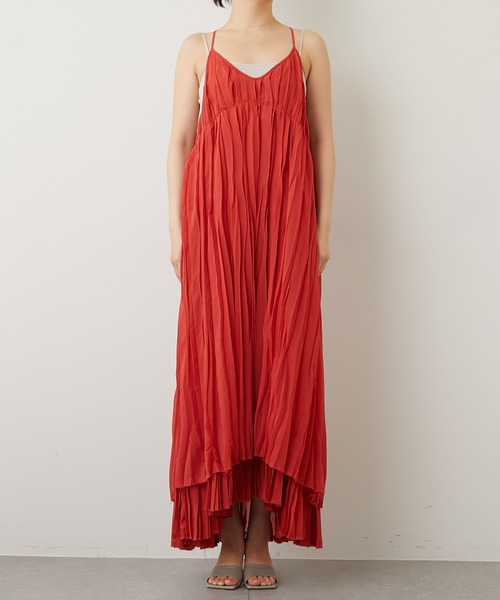 Whim Gazette（ウィムガゼット）の「【Col Pierrot】プリーツキャミ  