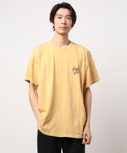 ESSAY（エッセイ）の「【ESSAY/エッセイ】SHOCK WAVE TEE(ショック ウェーブ Tシャツ)（Tシャツ/カットソー・メンズ・チャコールグレー/ブルー/マスタード・FREE）」の12枚目の写真