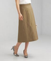 green label relaxing（グリーンレーベルリラクシング）の「CS monable リネンMIX 8P スカート（スカート）」