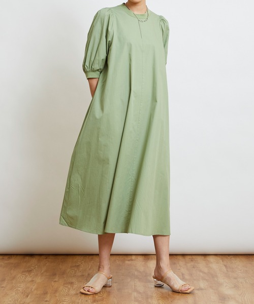 SEE BY CHLOÉ パフスリーブ　ワンピース 40 SEE BY CHLOÉ パフスリーブ ワンピース 40 - メルカリ