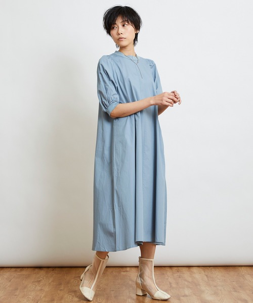 SEE BY CHLOÉ パフスリーブ　ワンピース 40 SEE BY CHLOÉ パフスリーブ ワンピース 40 - メルカリ