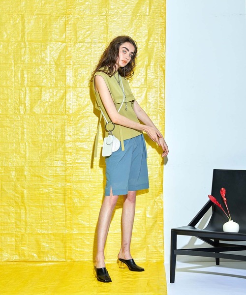 PUBLIC TOKYO(パブリックトウキョウ)の「マルチバッグ(ハンドバッグ・レディース・ブラック/アイボリー・FREE)」の9枚目の写真