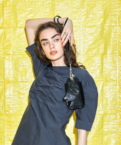 PUBLIC TOKYO(パブリックトウキョウ)の「マルチバッグ(ハンドバッグ・レディース・ブラック/アイボリー・FREE)」の18枚目の写真