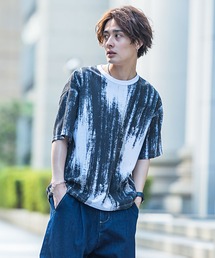SILVER BULLET（シルバーバレット）の「ラブパターンプリントクルーネック半袖Tシャツ / CASB21-04【/】（Tシャツ/カットソー・メンズ）」