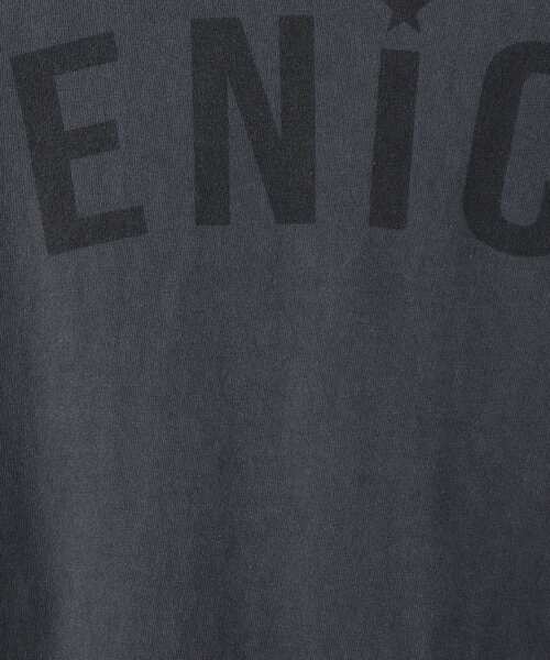 JET（ジェット）の「◆【ウォッシャブル】天竺ロゴプリントラウンドネックTシャツ（Tシャツ/カットソー・レディース・ホワイト/カーキ/ライトベージュ/チャコールグレー・80/04/06）」の7枚目の写真