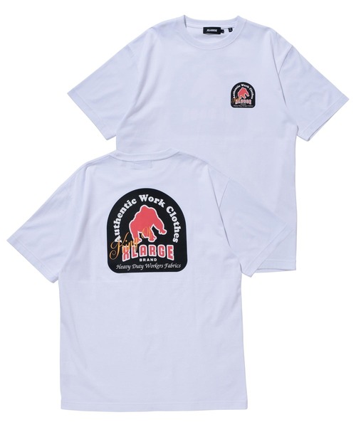 XLARGE（エクストララージ）の「AUTHENTIC WORK CLOTHES S/S TEE（Tシャツ/カットソー・メンズ・ブラック/パープル/ホワイト・S/M/L/XL）」の16枚目の写真